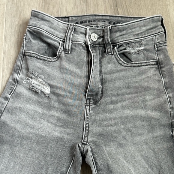 AMERICAN EAGLE GIRLS SUPER HI RISE JEGGING aside 000 Regular - Picture 4 of 12